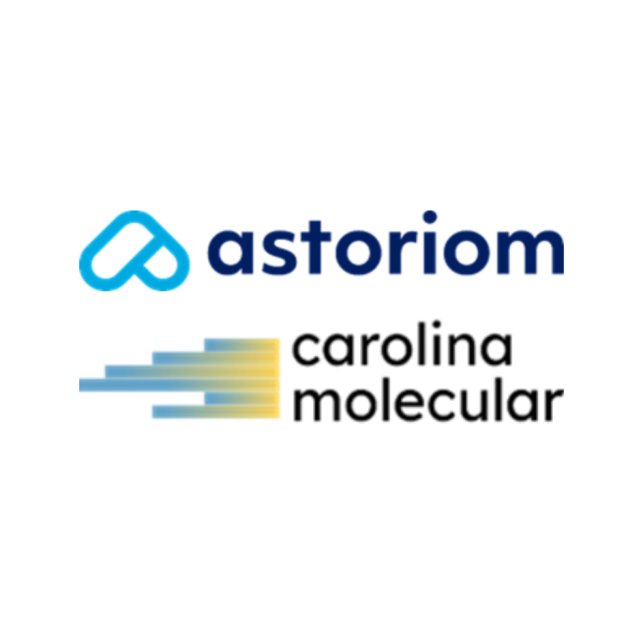 Astoriom and Carolina Molecular Logos
