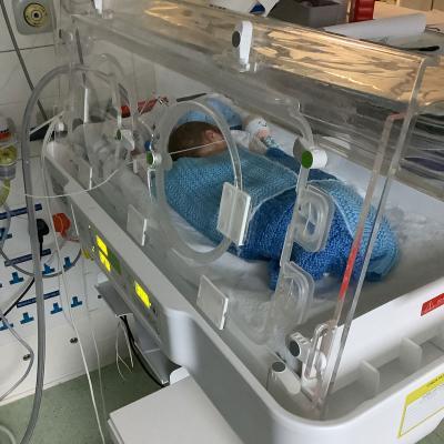 Neonatal incubator developed by mOm and eg technology achieves first clinical use in UK - special thanks to St Peters Hospital Chertsey and the parents for their permission to share