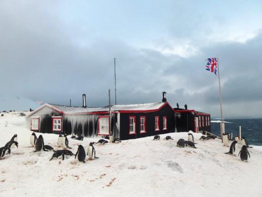 Base A, Port Lockroy UKAHT Credit: UK Antarctic Heritage Trust