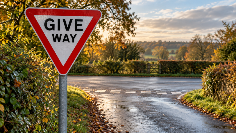 Photo Of Give Way Sign