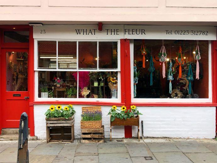 What the Fleur shop front 