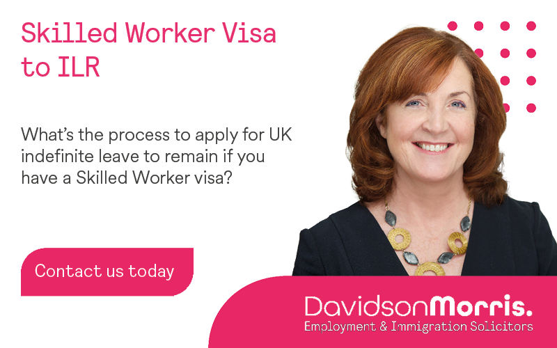 Skilled Worker Visa to ILR