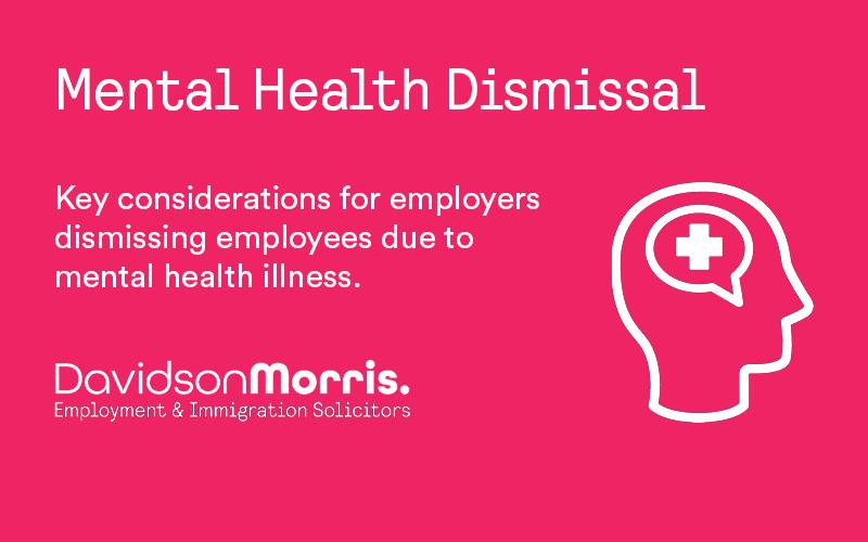 Dismissing An Employee Due To Mental Health - Employer's Guide