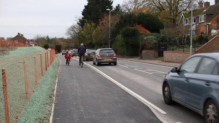 Ditton Lane Cross City Cycling project is complete