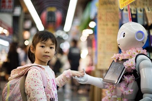 Child with robot_ Empathetic Machines: can chatbots be built to care?