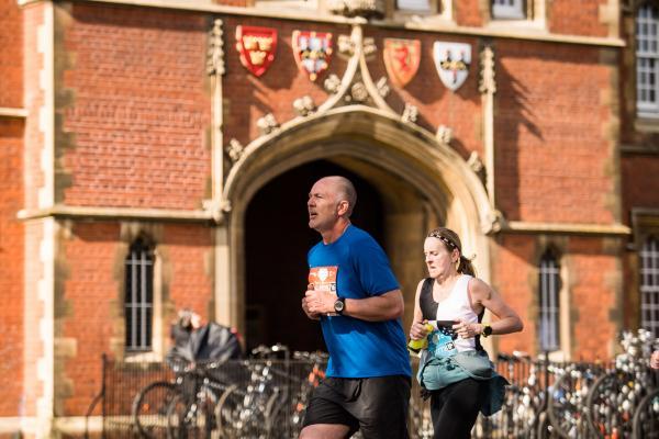 runner in Cambridge 