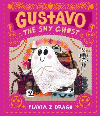 Flavia Z Drago - Gustavo, the Shy Ghost cover - shortlisted for Klaus Flugge Prize