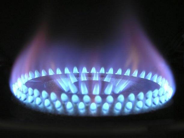 Picture of a gas hob flame