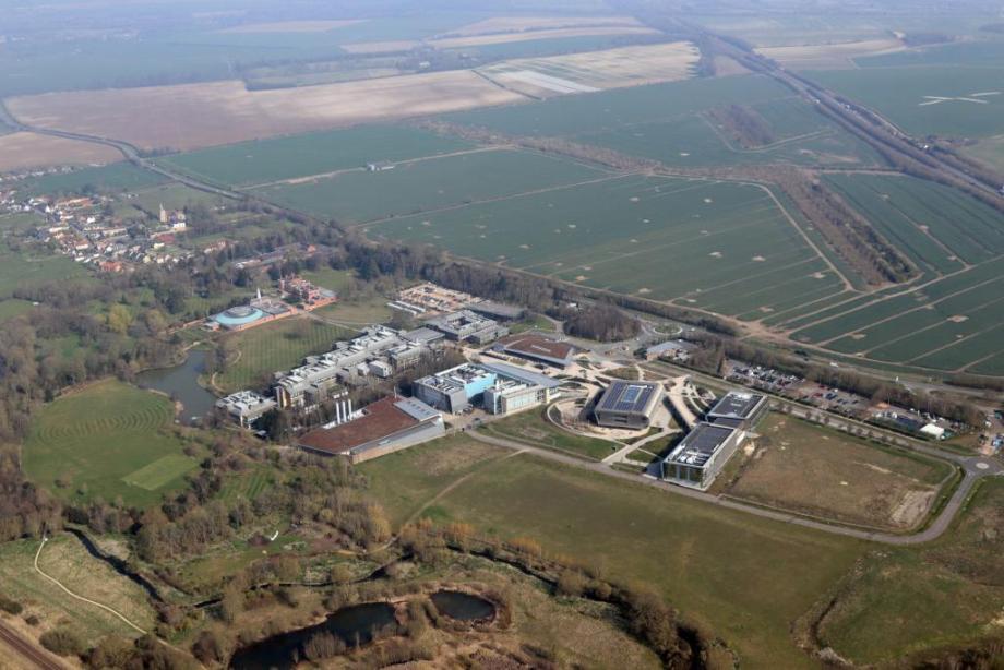 Wellcome Genome Campus arial shot