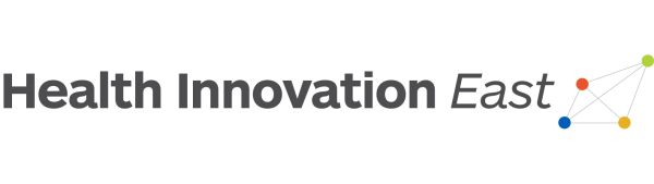 Health innovation east logo