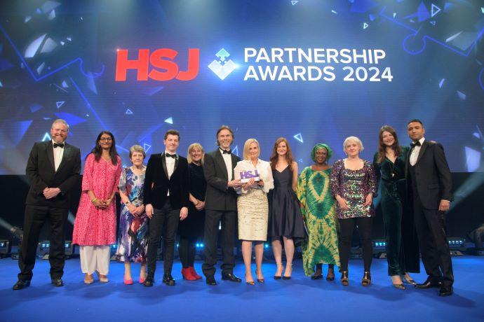 awards evening HSJ for NHS 