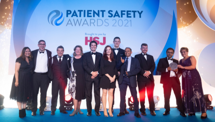 Revolutionary technology SAFIRA developed by Cambridge based medical device company Medovate won the Patient Safety Innovation of the Year category at the HSJ Patient Safety Awards 2021 alongside inventors from the Queen Elizabeth Hospital King's Lynn