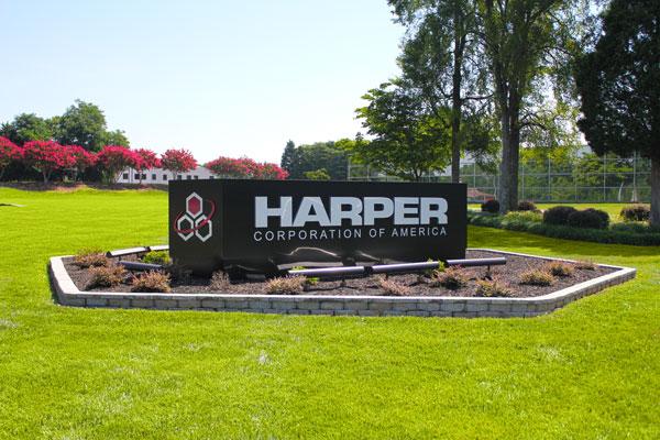 Harper Corporation - company signage