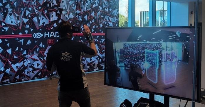  Hado is  the developer and distributor of a popular augmented reality-based e-sport