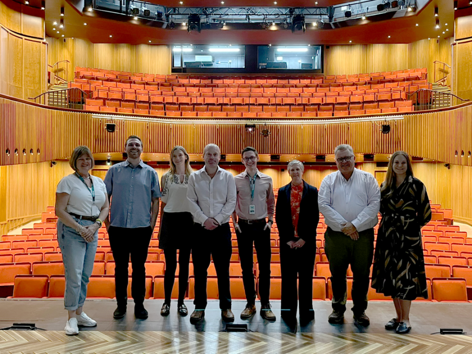 The Arts Theatre Cambridge and Carter Jonas teams.
