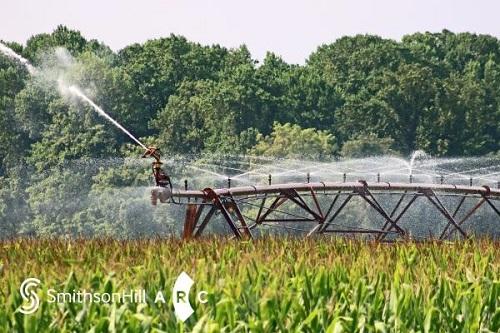 Irrigation of an agricultural field