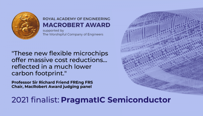 MacRobert Award finalist banner for PragmatIC 