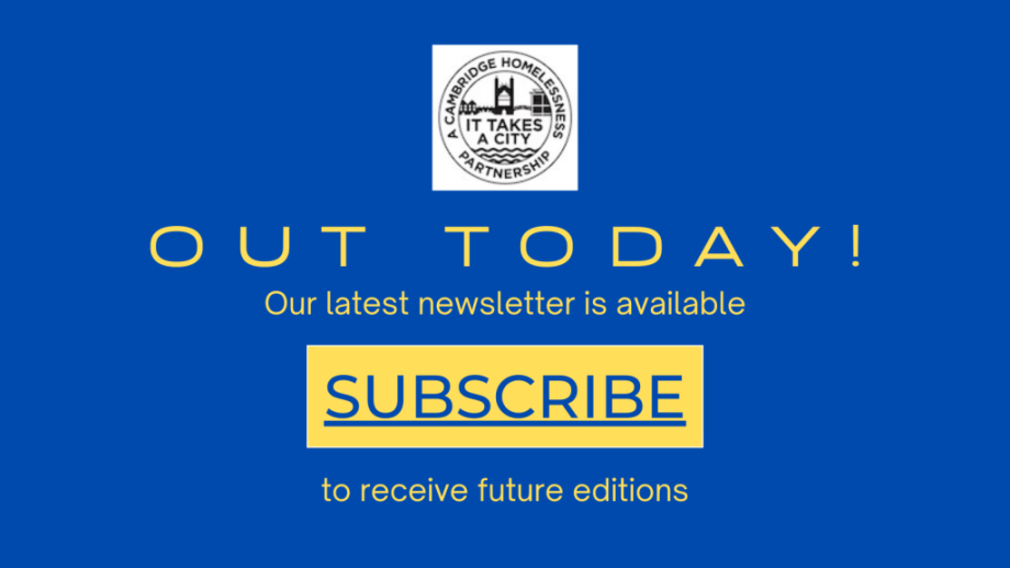 graphic saying 'out today, our latest newsletter is available. subscribe to receive future editions.