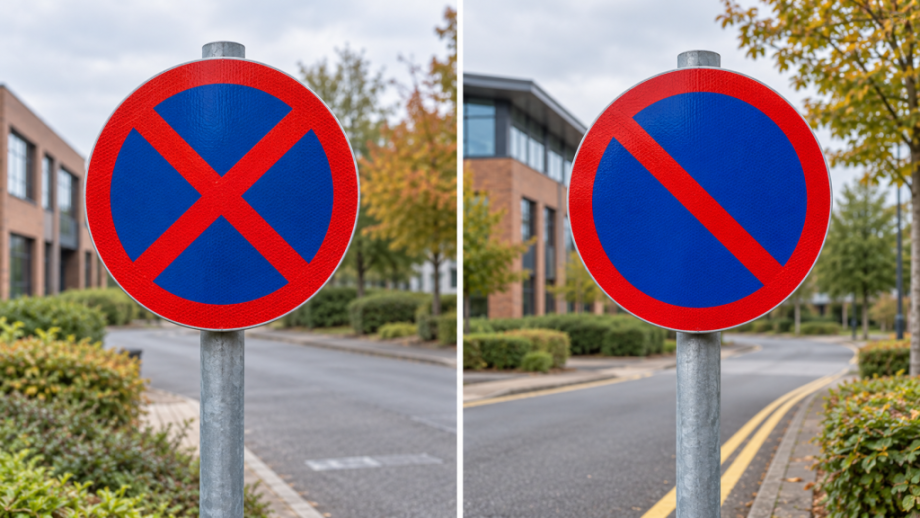 No Stopping No Waiting Sign