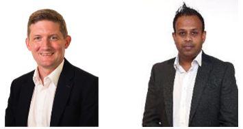 Dr Steven Bishop, CMO, Qureight and Muhunthan Thillai, MD, Co-founder and CEO, Qureight