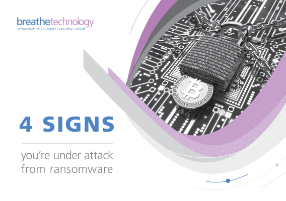 Graphic_ 4 signs you're under attack from ransomware