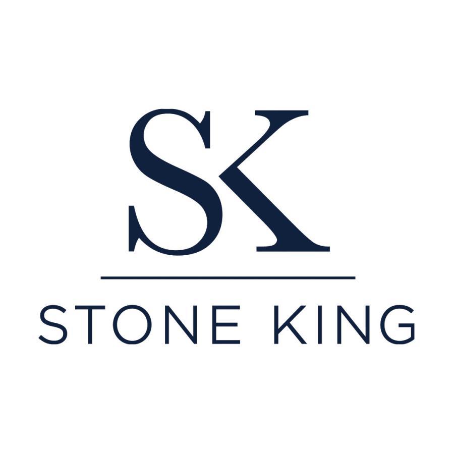 Stone King logo (navy blue on white background)