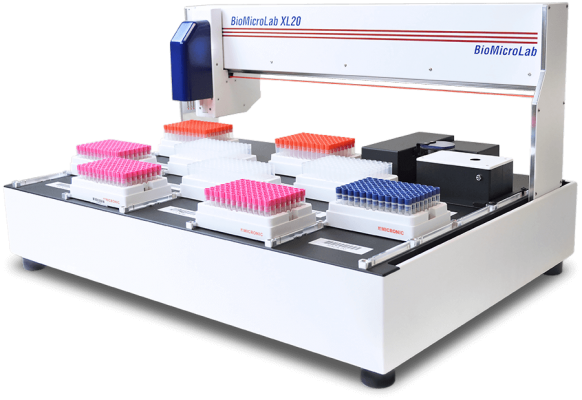 BioMicroLab designs and manufactures laboratory automation equipment for biotechnology and scientific research