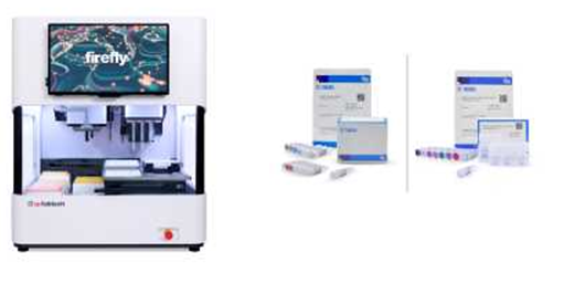 SPT Labtech’s firefly®+ 	Takara Bio’s SMART-Seq® mRNA LP 