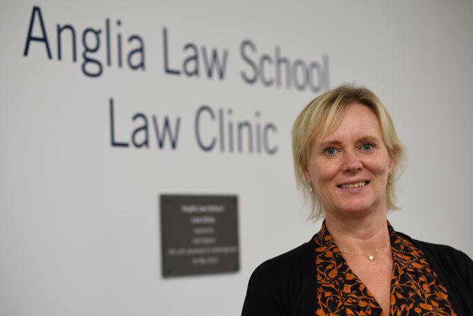 Sarah Calder, Director of the Law Clinic at Anglia Ruskin University