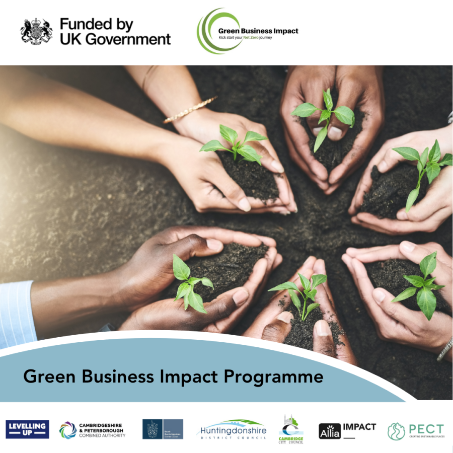 Green Business Impact Programme for SMEs in Huntingdon, Cambridge and South Cambridgeshire