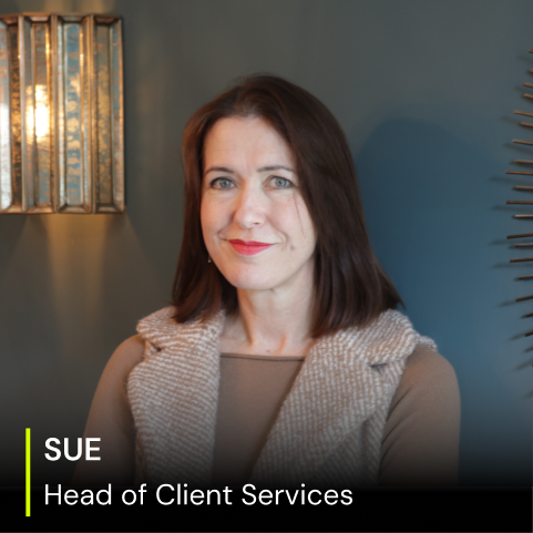 A picture of Sue Roochove, Granite 5's Head of Client Services.