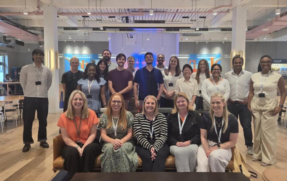 The Qureight team at the new London office