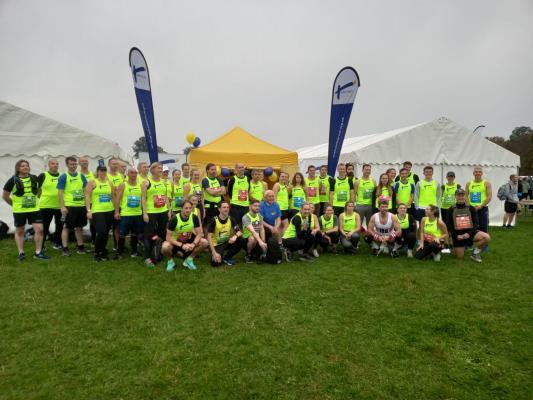 Team of runners ready for Cambridge Half Marathon in aid of Tom's Trust