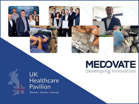 Medovate is one of the first companies in the new UK Healthcare Pavilion