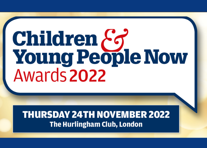 Children and Young People Now Awards 2022 logo