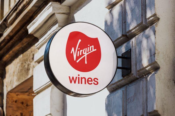 Virgin wines sign 