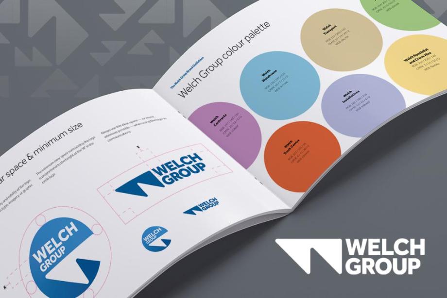 Welch's brand guidelines document