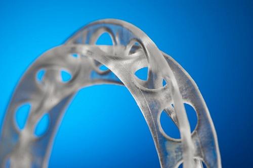 Xaar 3D print sample - Made using BASF 40 cP fluid (at jetting temperature) using the Xaar 1003 GS12U Printhead.