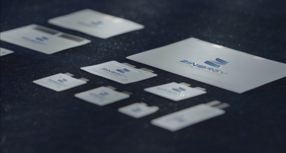 ultra-thin and flexible Zinergy's batteries - different sizes and shapes