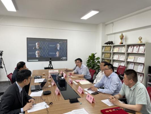 Xaar senior executives joined in by video conference