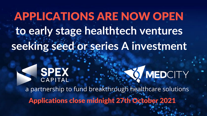 MedCity- Spex call for applications banner