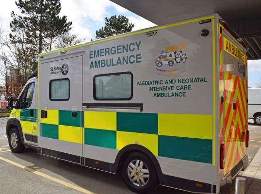 The Paediatric and Neonatal Decision and Support Retrieval (PaNDR) ambulance