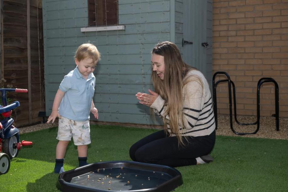 toddler boy with this mum 