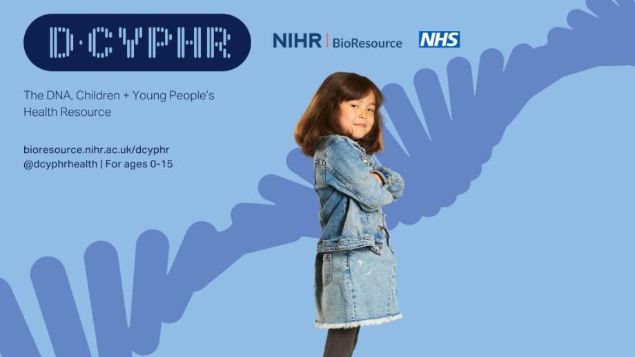 D-CYPHR - the DNA, Children and Young People's Health Resource. For ages 0 to 15. 
