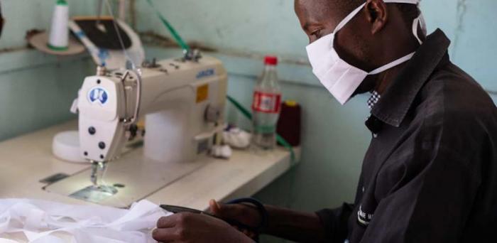   A young casual worker in Zimbabwe during the pandemic  Credit: International Labour Organization
