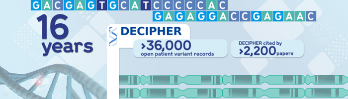 DECIPHER rare disease database banner