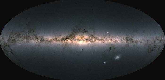  The colour of the sky from Gaia’s Early Data Release 3  Credit: ESA/Gaia/DPAC; Acknowledgement: A. Moitinho.