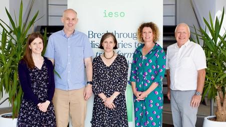 Professor Lucy Chappell visiting ieso Digital Health