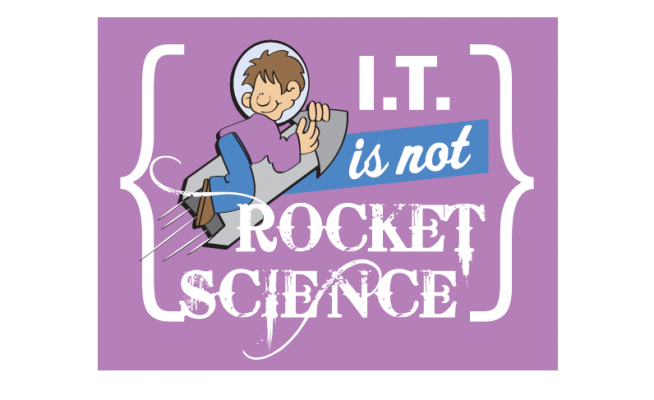 cartoon 'It is not rocket science'