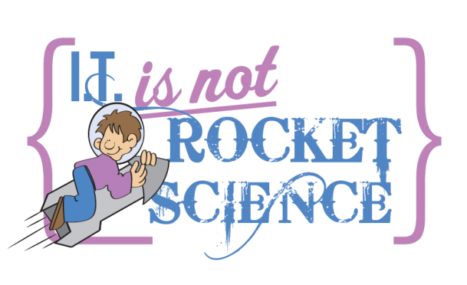It's not rocket science graphic